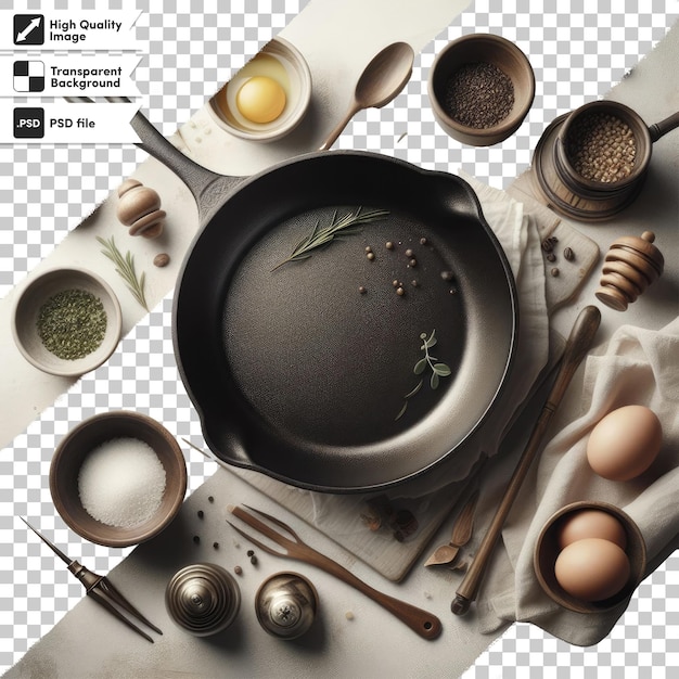 Mesa con platos y utensilios